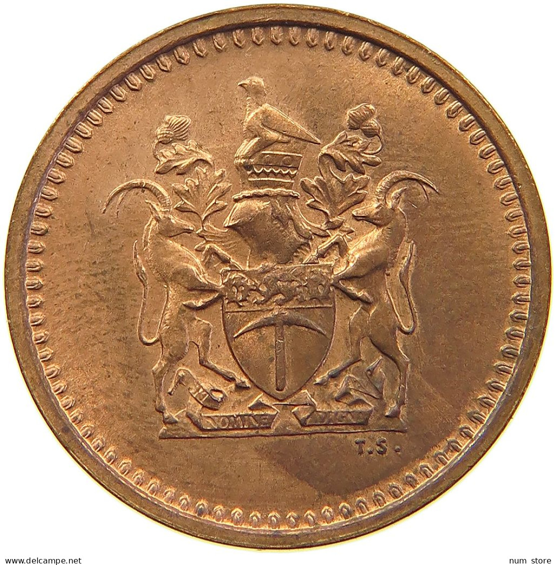 RHODESIA CENT 1970  #MA 101012 - Rhodesië