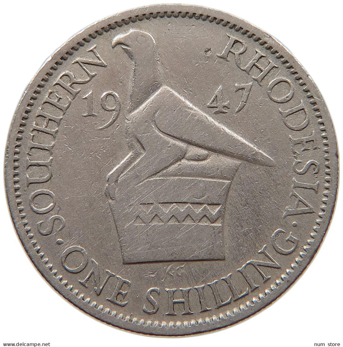 RHODESIA SHILLING 1947 GEORGE VI. (1936-1952) #MA 066875 - Rhodésie