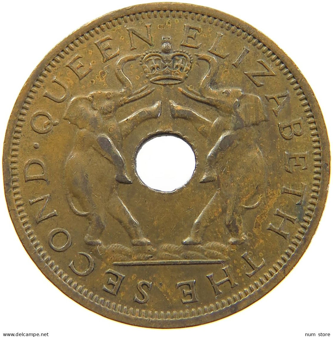 RHODESIA PENNY 1963 GEORGE VI. (1936-1952) #MA 066883 - Rhodesia