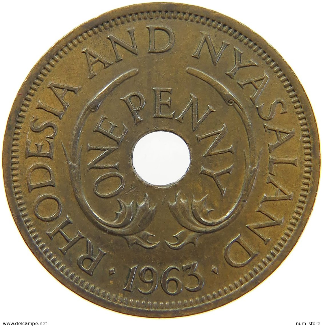 RHODESIA PENNY 1963 GEORGE VI. (1936-1952) #MA 066883 - Rhodesia