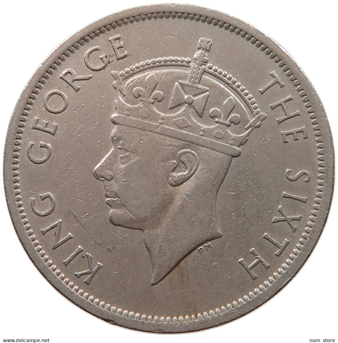 RHODESIA 1/2 CROWN 1948 GEORGE VI. (1936-1952) #MA 066874 - Rhodesia