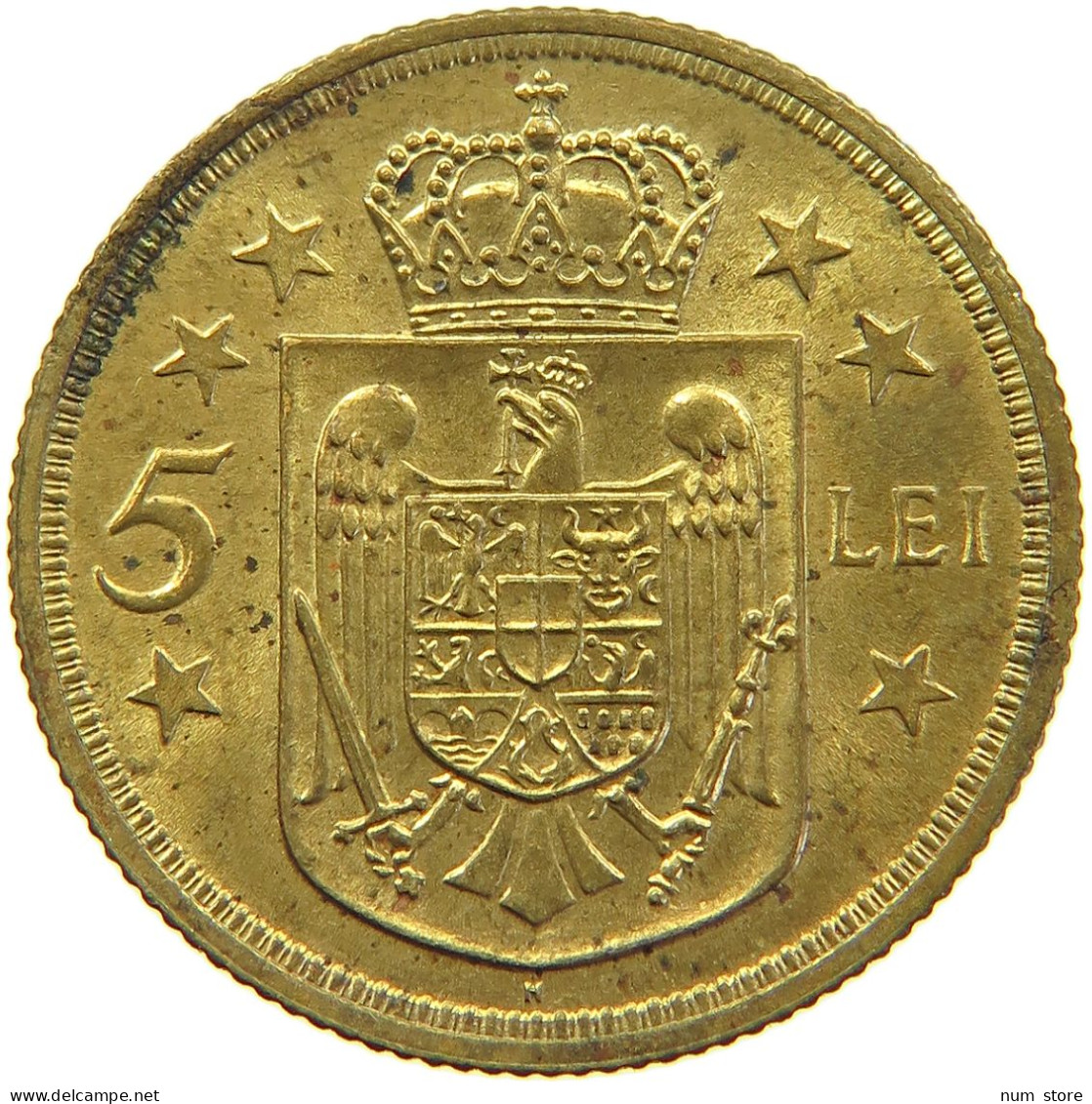 ROMANIA 5 LEI 1930  #MA 061851 - Roumanie