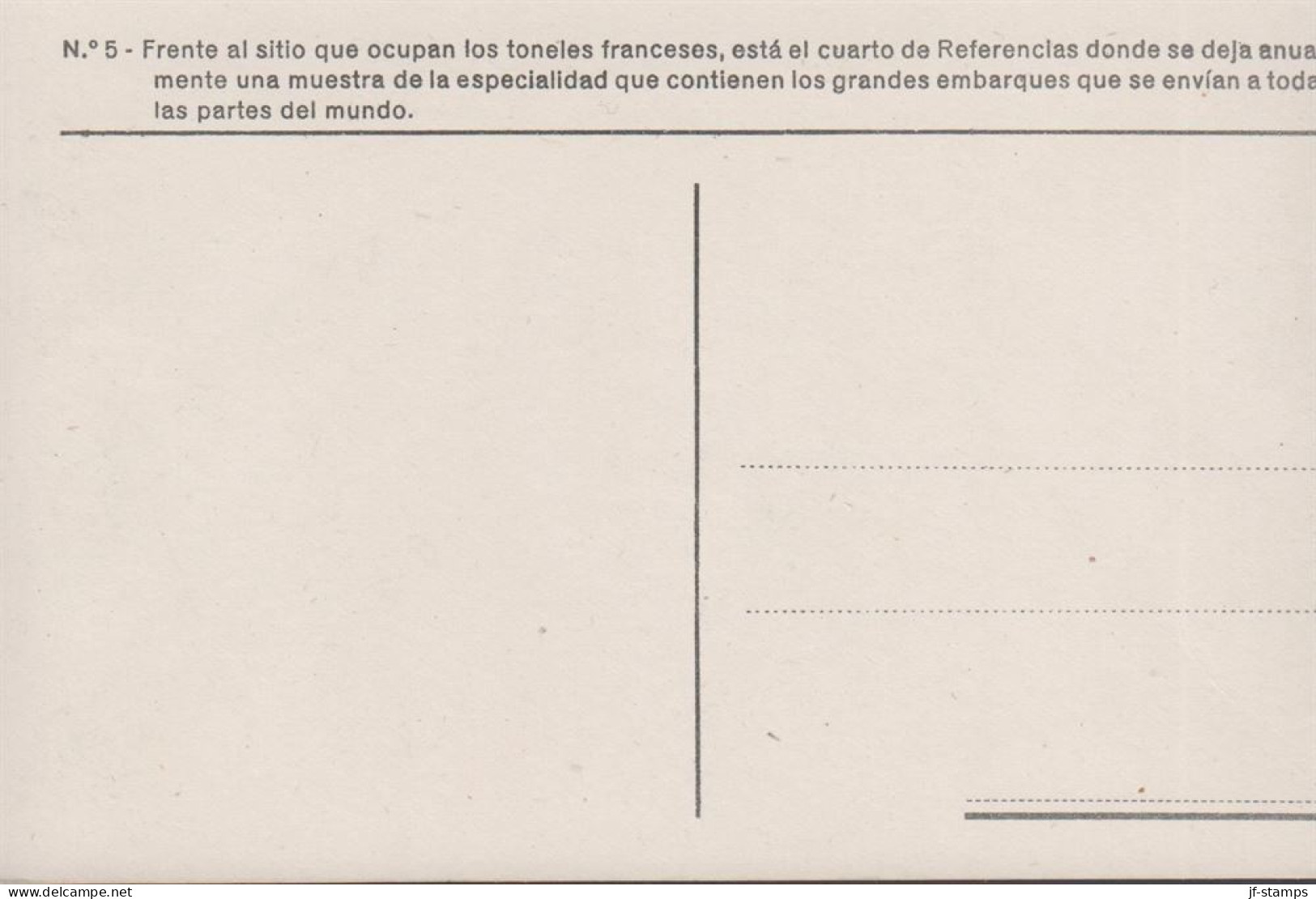1930. ESPANA. Fine Postcard With Sherry Motive. BODEGAS DE GONZALEZ BYASS EN JEREZ DE LA FRONTERA. Cuarto ... - JF445049 - Other & Unclassified