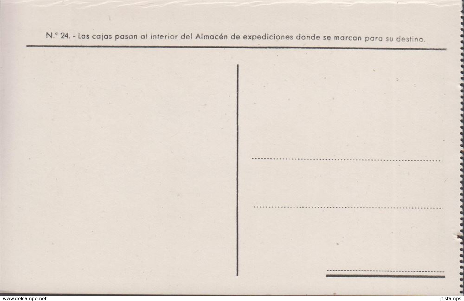1930. ESPANA. Fine Postcard With Sherry Motive. BODEGAS DE GONZALEZ BYASS EN JEREZ DE LA FRONTERA. Interio... - JF445061 - Autres & Non Classés
