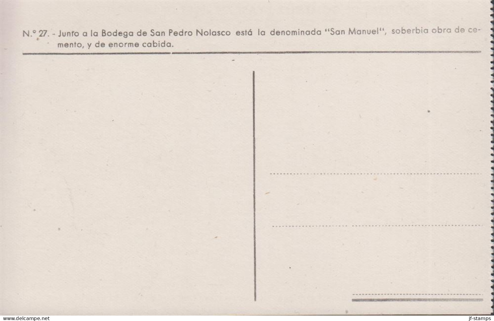 1930. ESPANA. Fine Postcard With Sherry Motive. BODEGAS DE GONZALEZ BYASS EN JEREZ DE LA FRONTERA. Vista P... - JF445063 - Altri & Non Classificati