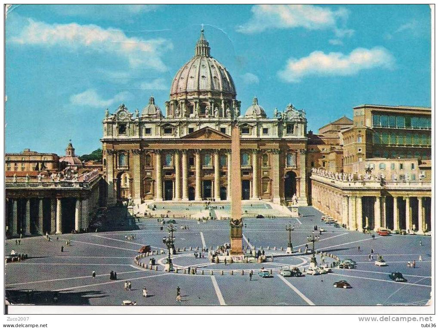 CARTOLINA  CON AFFRANCATURA   L. 15 - TIMBRO POSTE VATICANO  1963 - - Brieven En Documenten