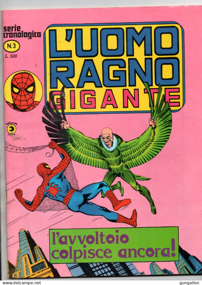 Uomo Ragno Gigante (Corno 1976) N. 3 - L'uomo Ragno