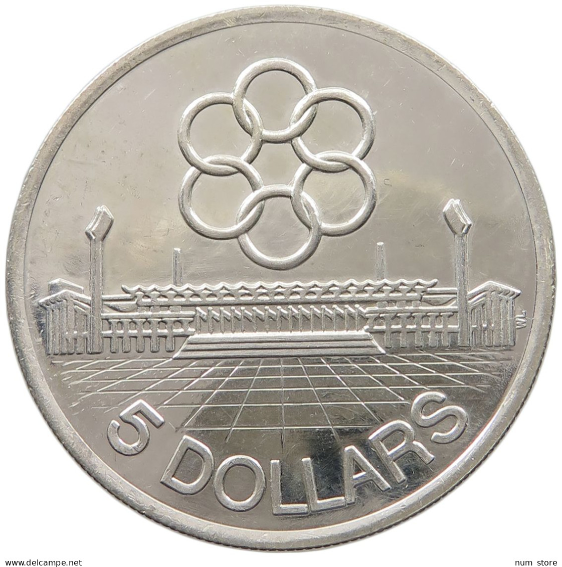 SINGAPORE 5 DOLLARS 1973  #MA 020831 - Singapore