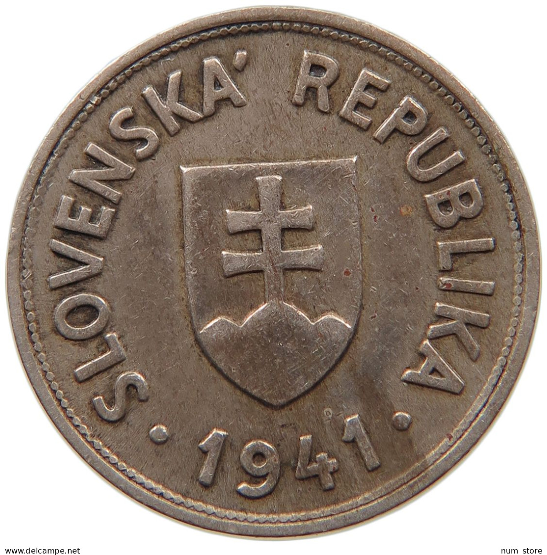 SLOVAKIA 50 HALIEROV 1941  #MA 067677 - Slovaquie