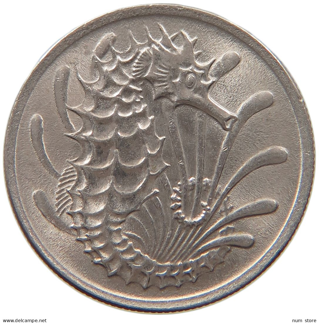 SINGAPORE 10 CENTS 1969  #MA 099841 - Singapour