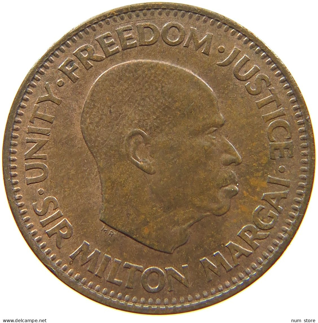 SIERRA LEONE 1/2 CENT 1964  #MA 066898 - Sierra Leone