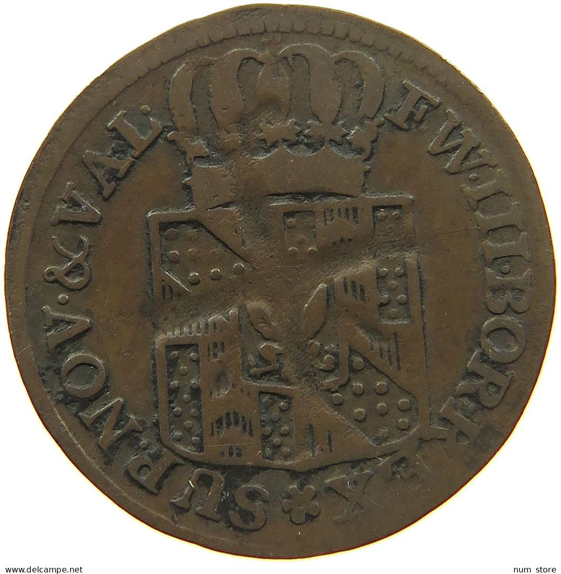 SCHWEIZ NEUENBURG KREUZER 1804 FRIEDRICH WILHELM III. 1797-1840 #MA 100770 - Autres & Non Classés