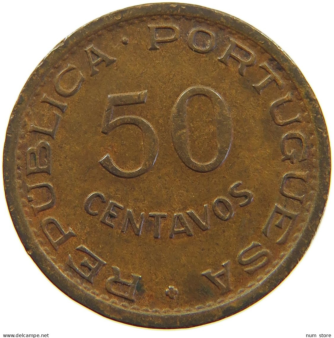 ST. THOMAS AND PRINCE 50 CENTAVOS 1962  #MA 065831 - Sao Tome En Principe