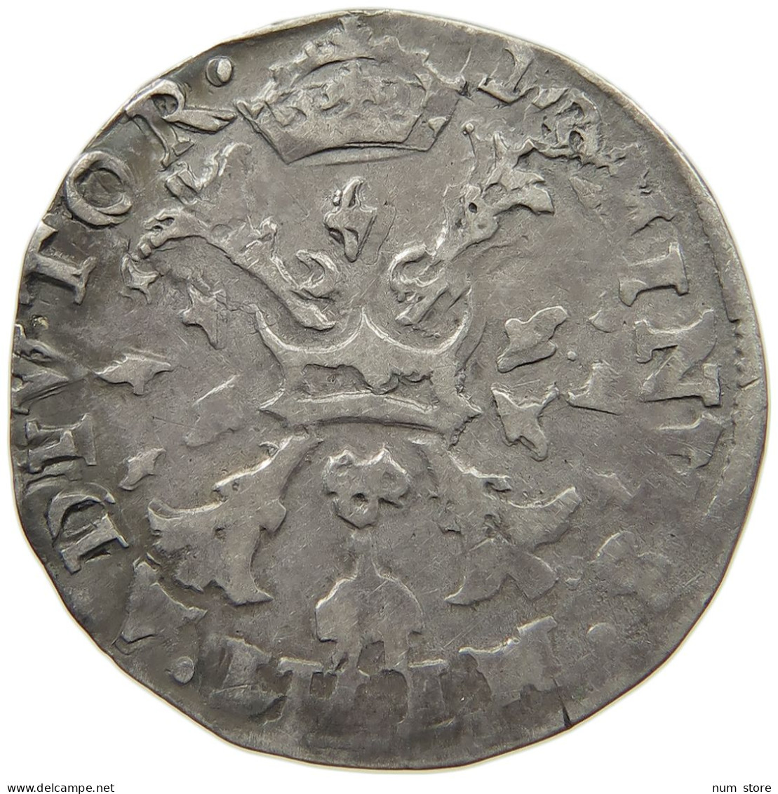 SPANISH NETHERLANDS 1/10 PHILIPSDAALDER 1571 FELIPE II. #MA 021311 - Spanische Niederlande