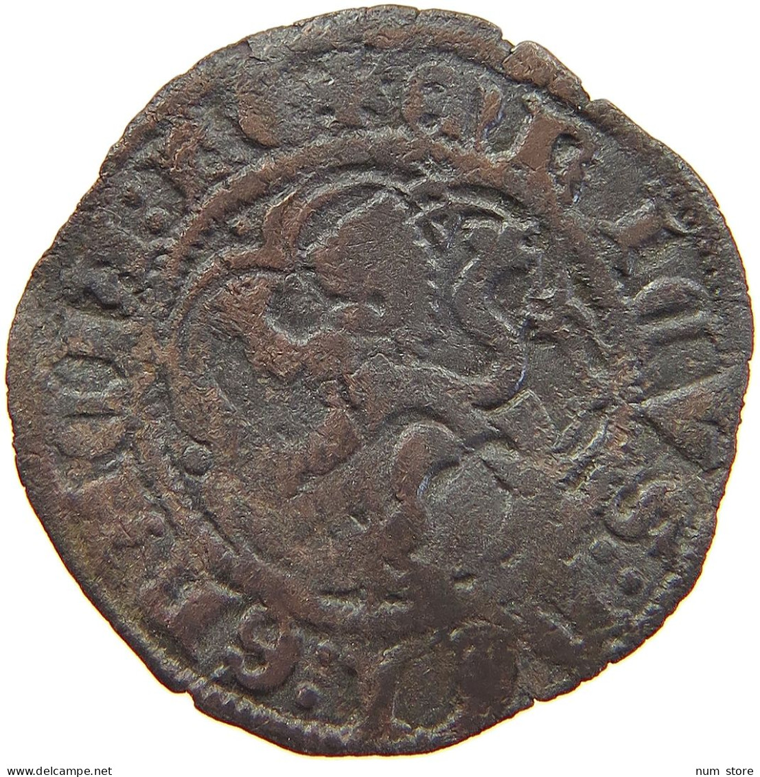 SPAIN CASTILLE LEON MARAVEDI 1469-1471 ENRIQUE IV. 1454-1474 #MA 059617 - Monnaies Provinciales
