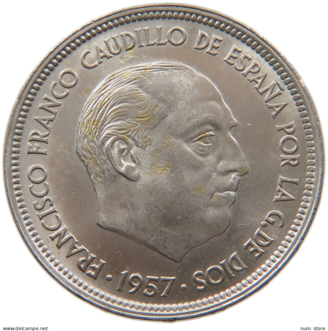 SPAIN 50 PESETAS 1957 60  #MA 059678 - 50 Peseta