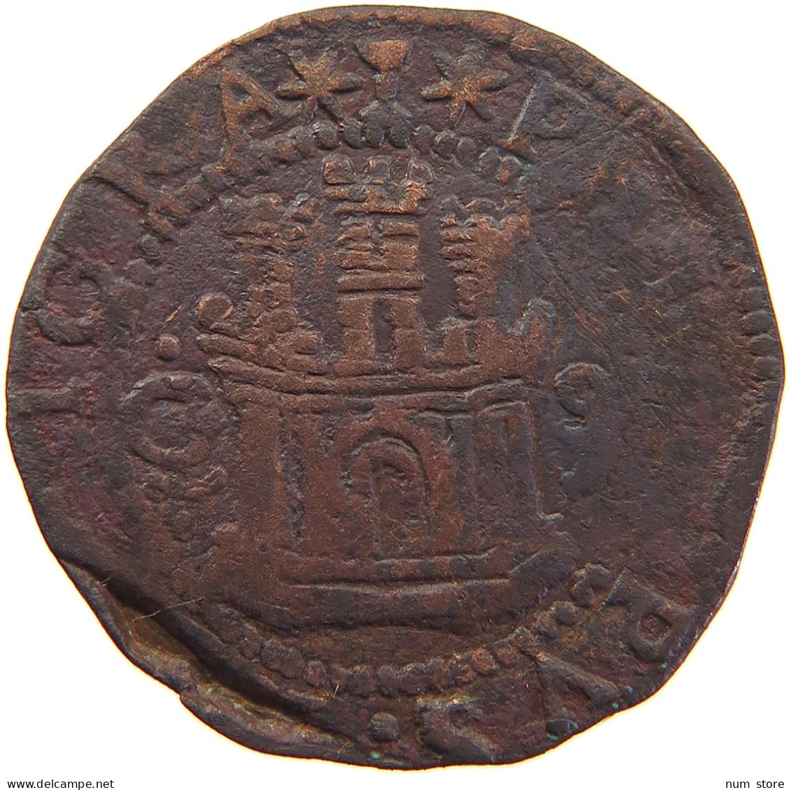 SPAIN 2 MARAVEDIS  FELIPE II. 1556-1598 #MA 059625 - Premières Frappes