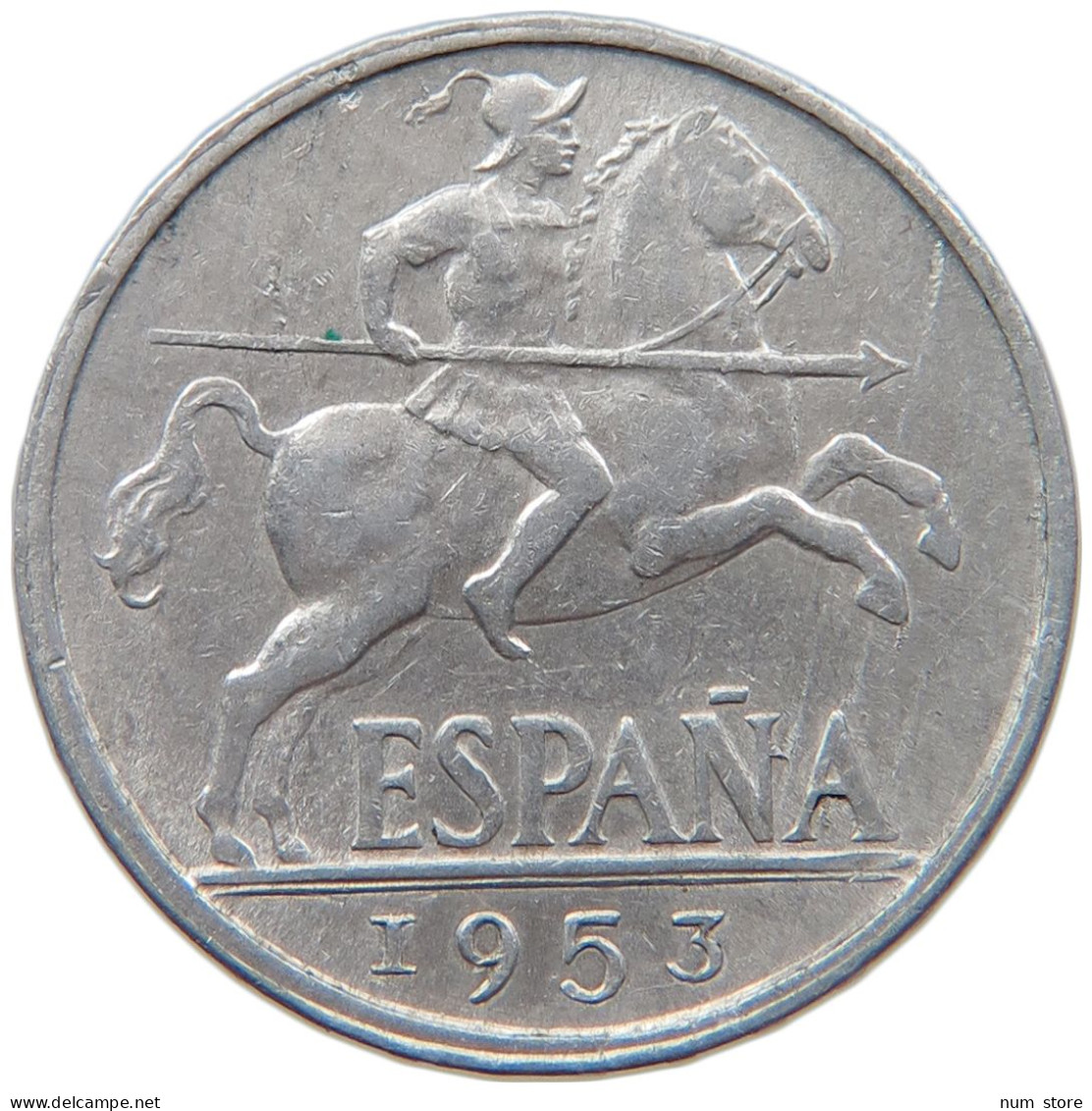 SPAIN 10 CENTIMOS 1953  #MA 067502 - 10 Centiemen