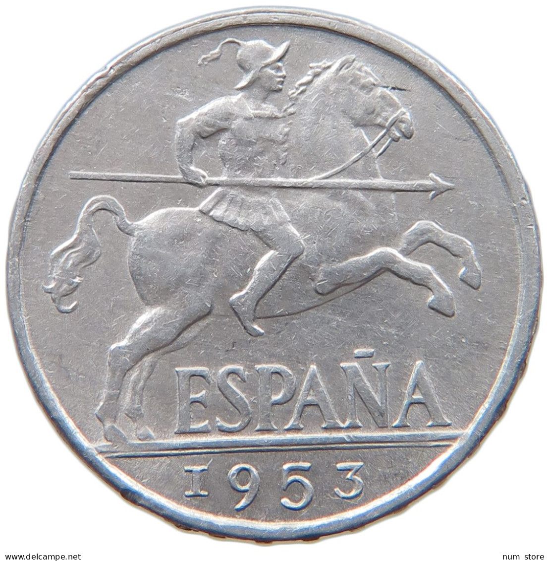 SPAIN 10 CENTIMOS 1953  #MA 065675 - 10 Céntimos