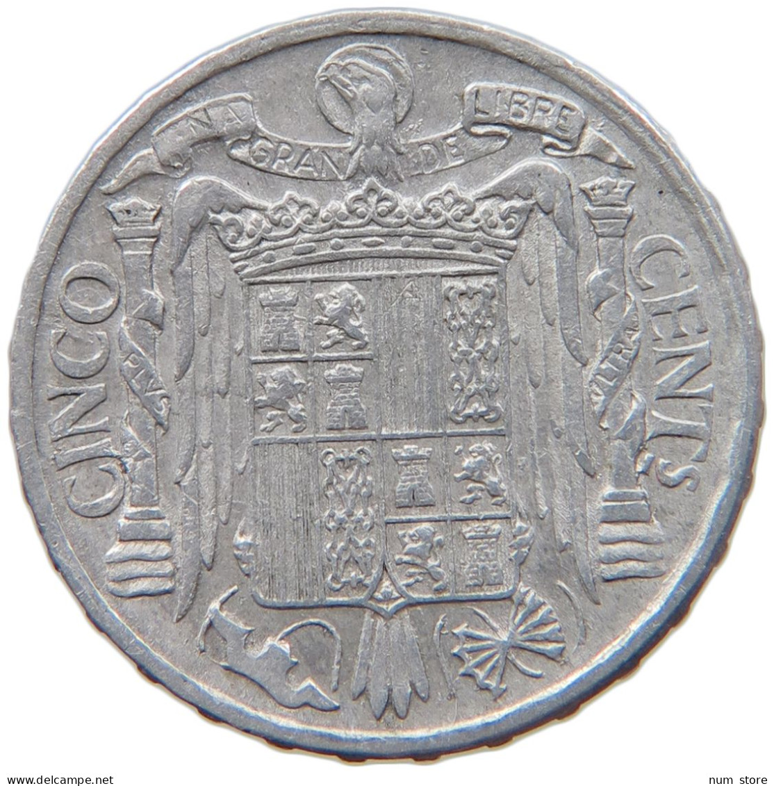 SPAIN 10 CENTIMOS 1941  #MA 065677 - 10 Centesimi