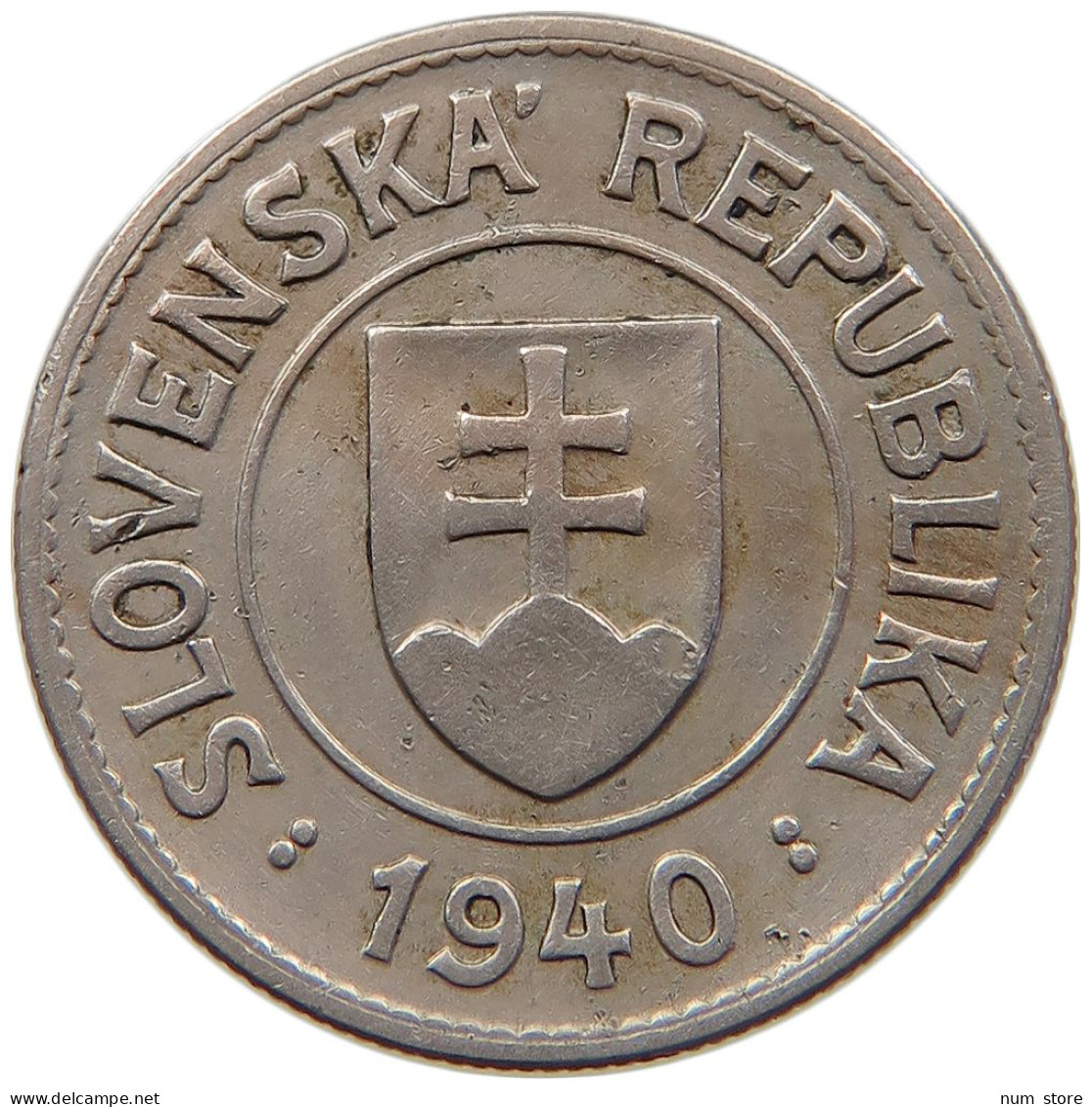 SLOVAKIA KORUNA 1940  #MA 099700 - Slovakia