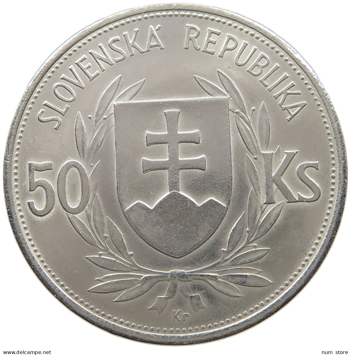SLOVAKIA 50 KORUN 1944  #MA 025901 - Slovakia