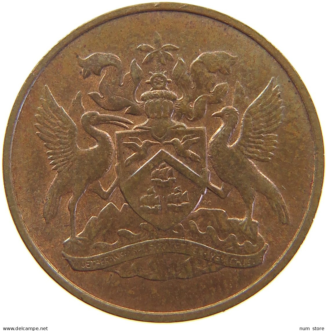 TRINIDAD TOBAGO 5 CENTS 1971  #MA 063126 - Trinidad & Tobago