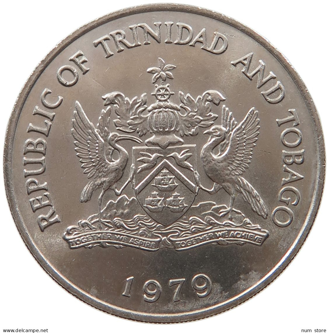 TRINIDAD TOBAGO DOLLAR 1979  #MA 063084 - Trinidad En Tobago