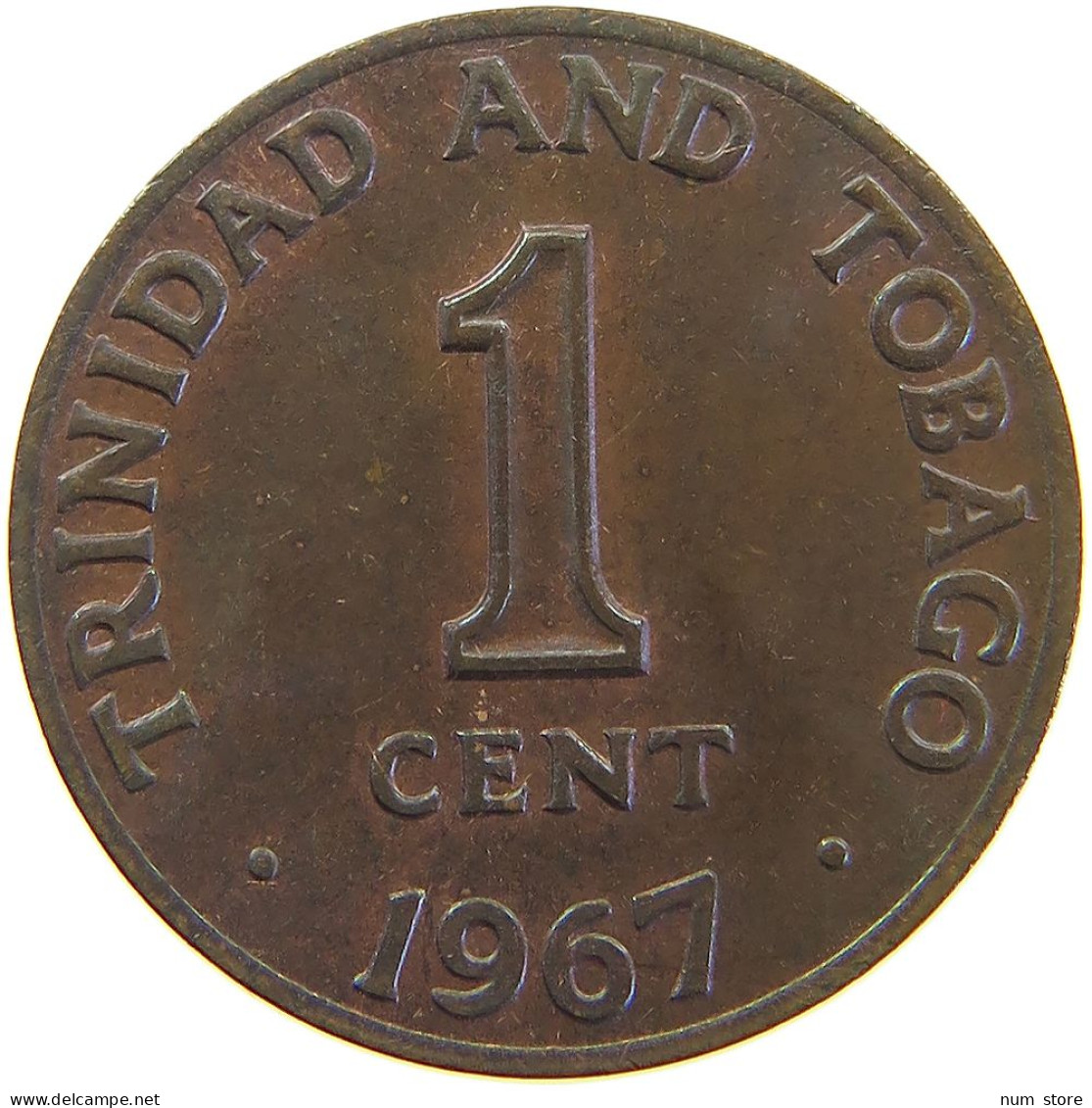 TRINIDAD TOBAGO CENT 1967  #MA 063128 - Trinité & Tobago