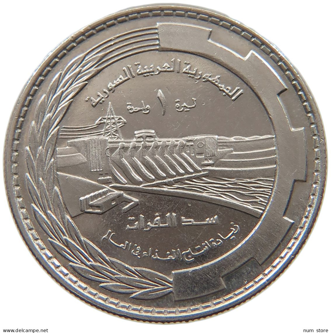 SYRIA LIRA 1976  #MA 019101 - Syria