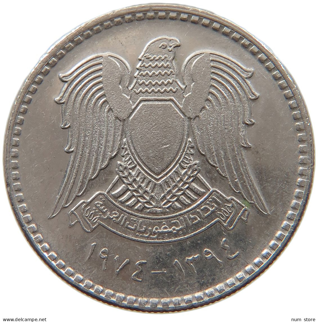 SYRIA LIRA 1974  #MA 066021 - Syrie