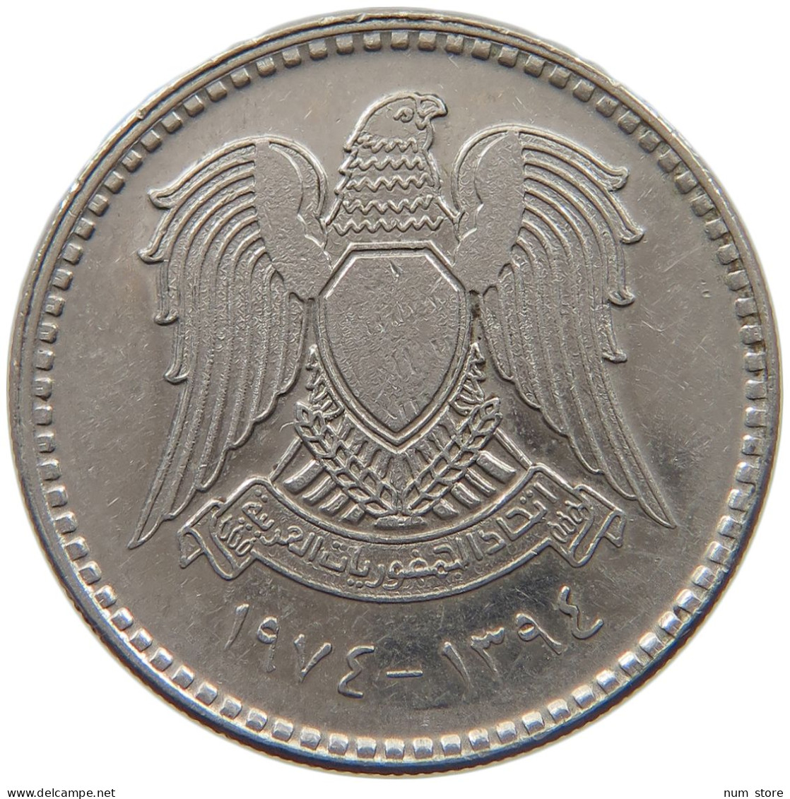 SYRIA LIRA 1974  #MA 023187 - Syrië