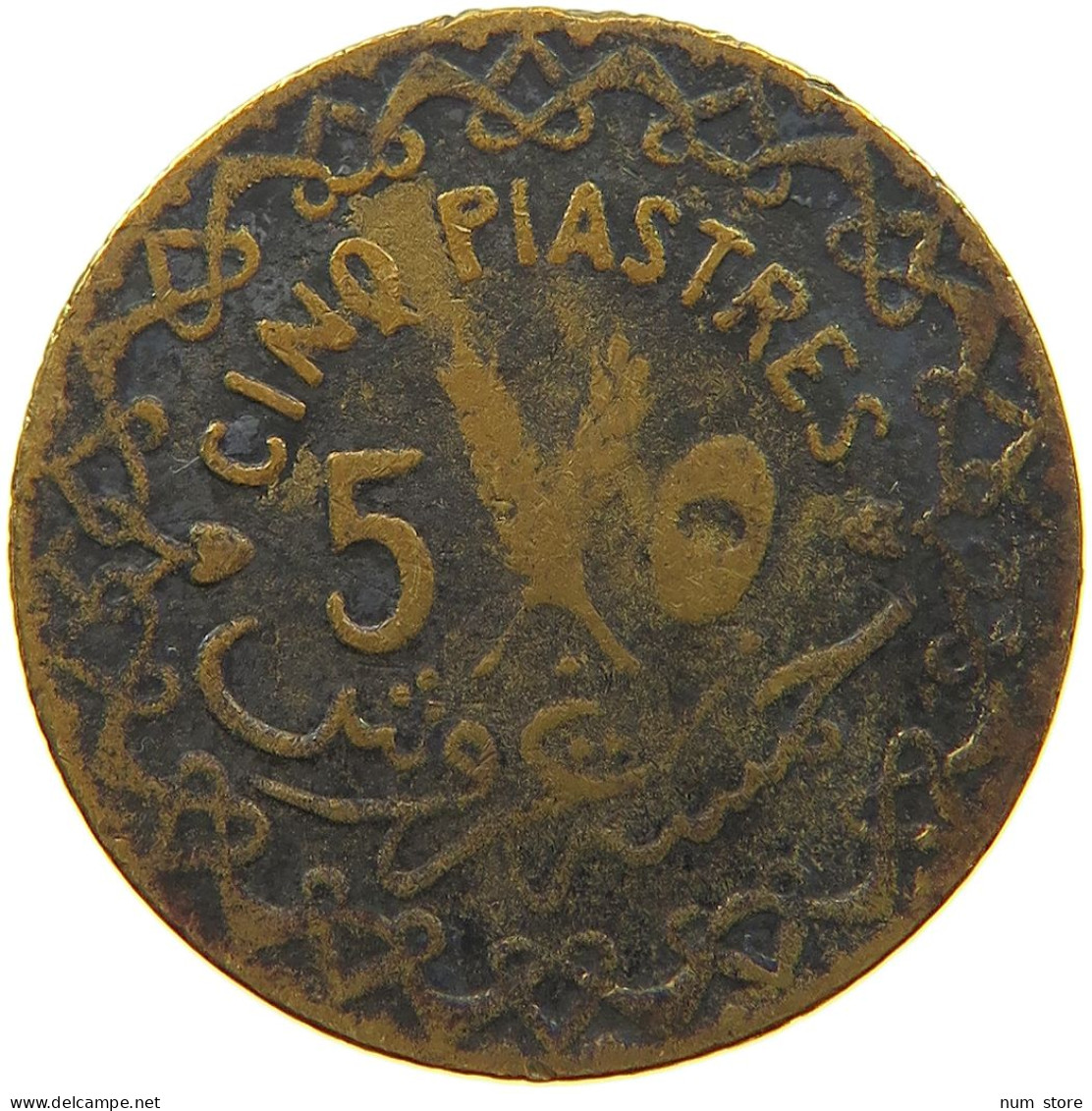 SYRIA 5 PIASTRES 1935  #MA 019074 - Syrië