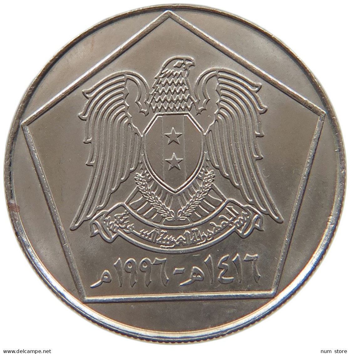 SYRIA 5 LIRAS 1996  #MA 023193 - Syrië