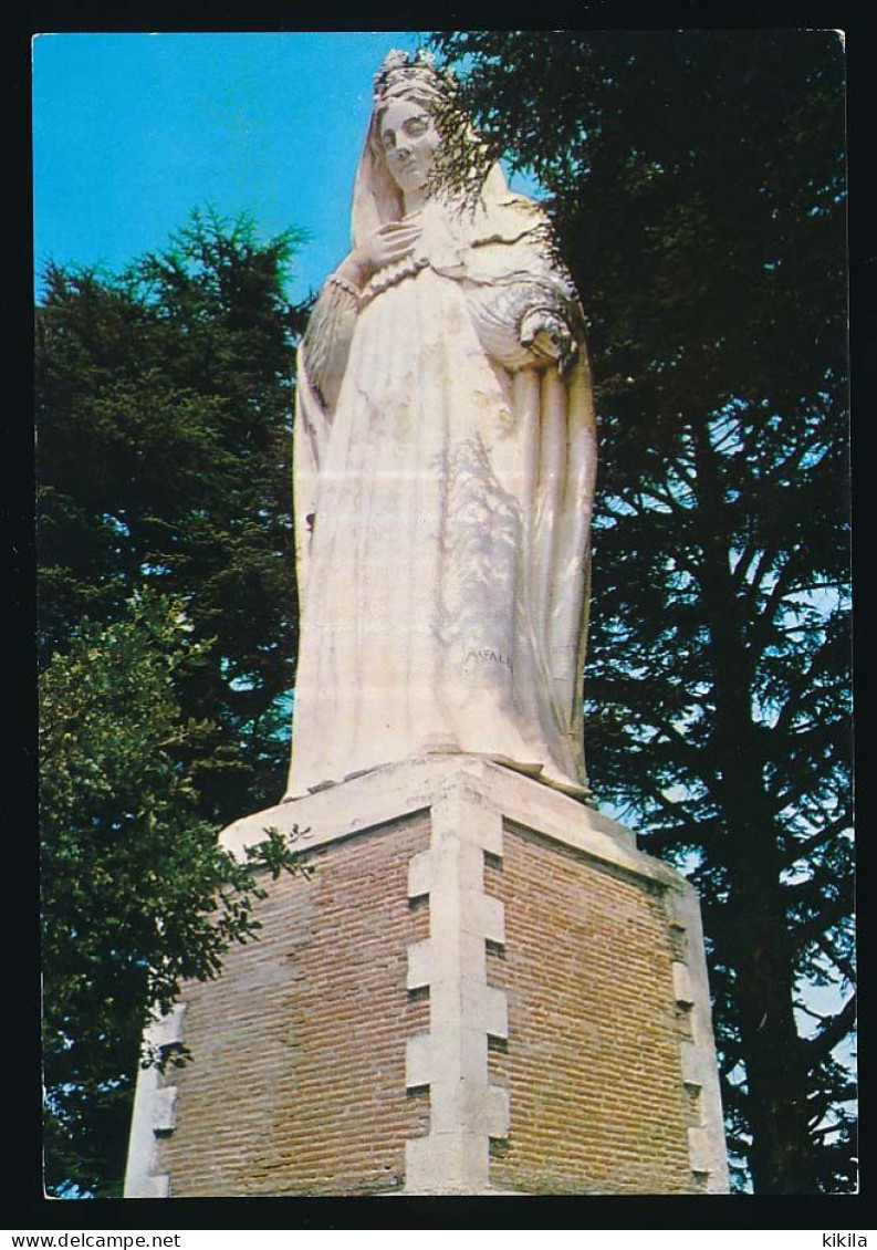 CPSM / CPM 10.5 X 15 Lot Et Garonne BON-ENCONTRE La Vierge Du Rocher  Statue - Bon Encontre