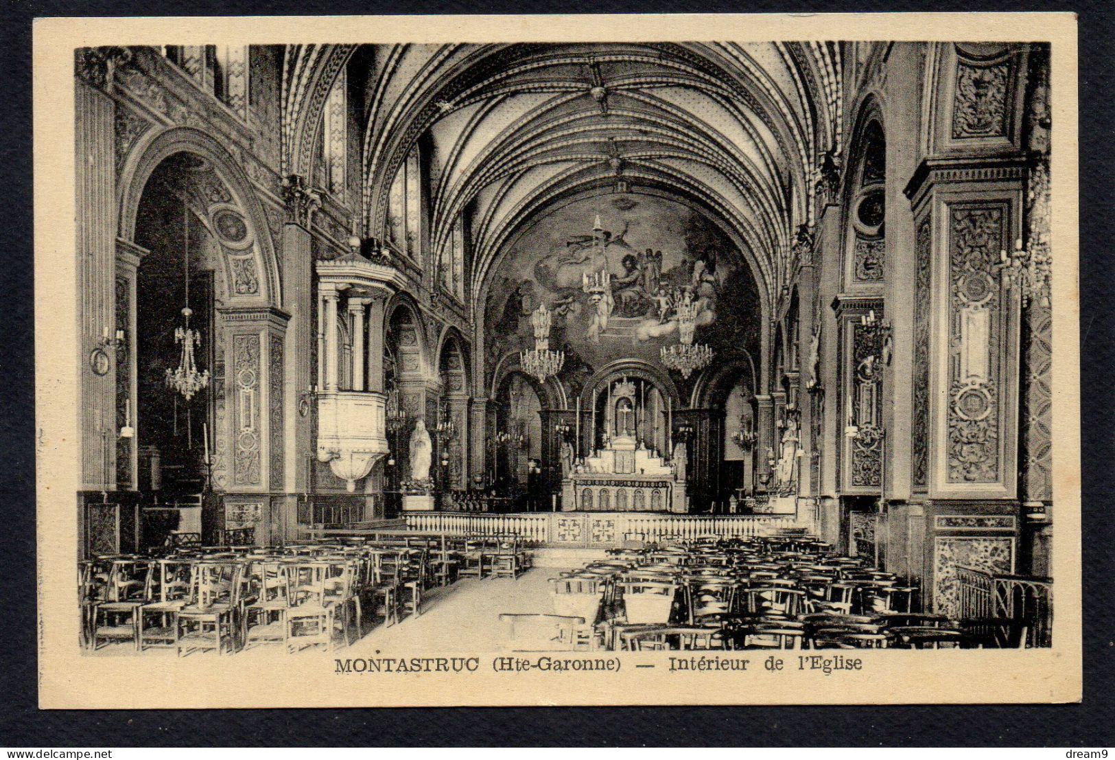 31 MONTASTRUC - Intérieur De L'Eglise - Montastruc-la-Conseillère