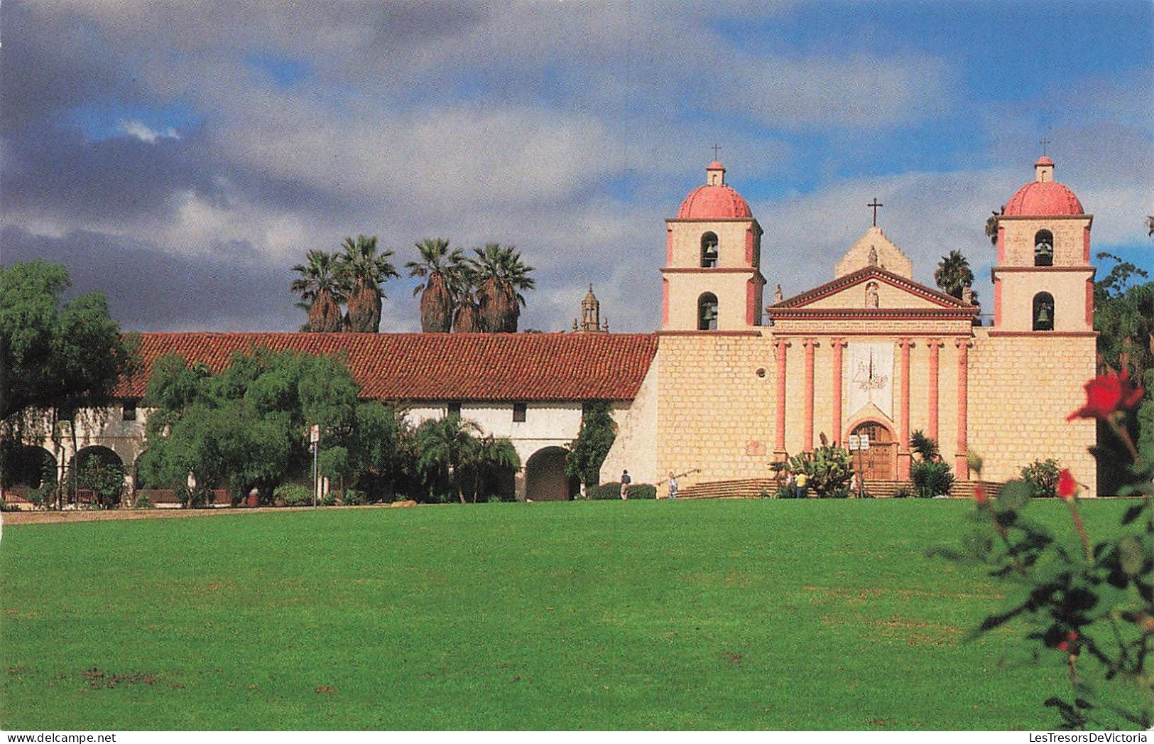 ETATS-UNIS - Santa Barbara - Santa Barbara's Old Mission - Colorisé - Carte Postale - Santa Barbara