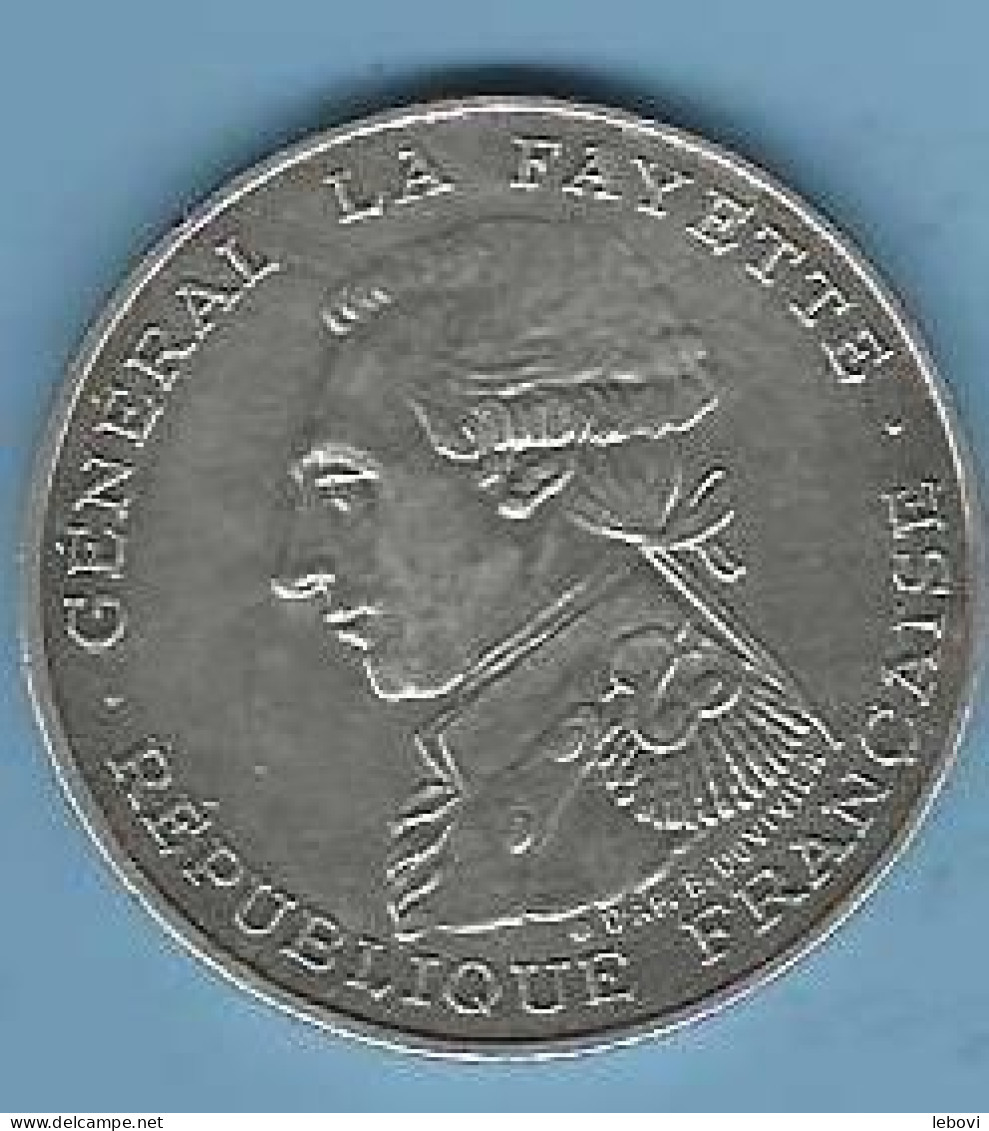 FRANCE - 1987 100 Francs Argent «LA FAYETTE» - 100 Francs