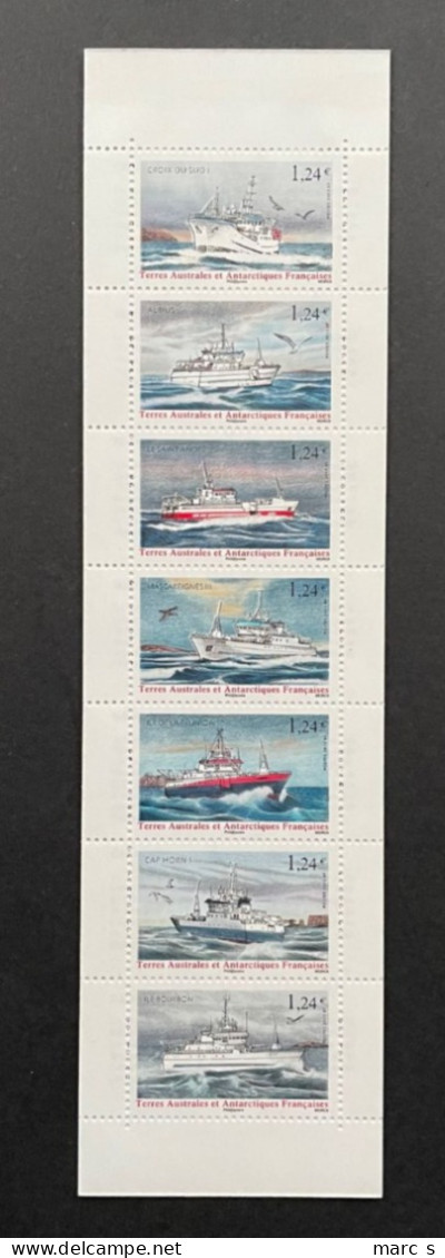 TAAF 2015 - NEUF**/MNH - LUXE - BOOKLET CARNET C 754 - RARE NAVIRES De PECHE - Cuadernillos/libretas