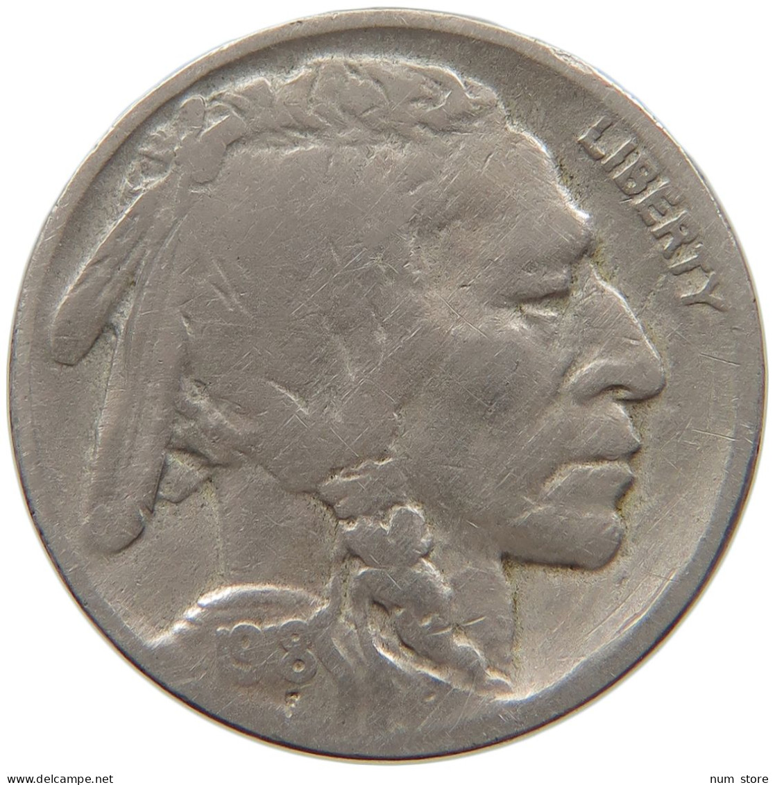 USA NICKEL 1918 D  #MA 063978 - 1913-1938: Buffalo