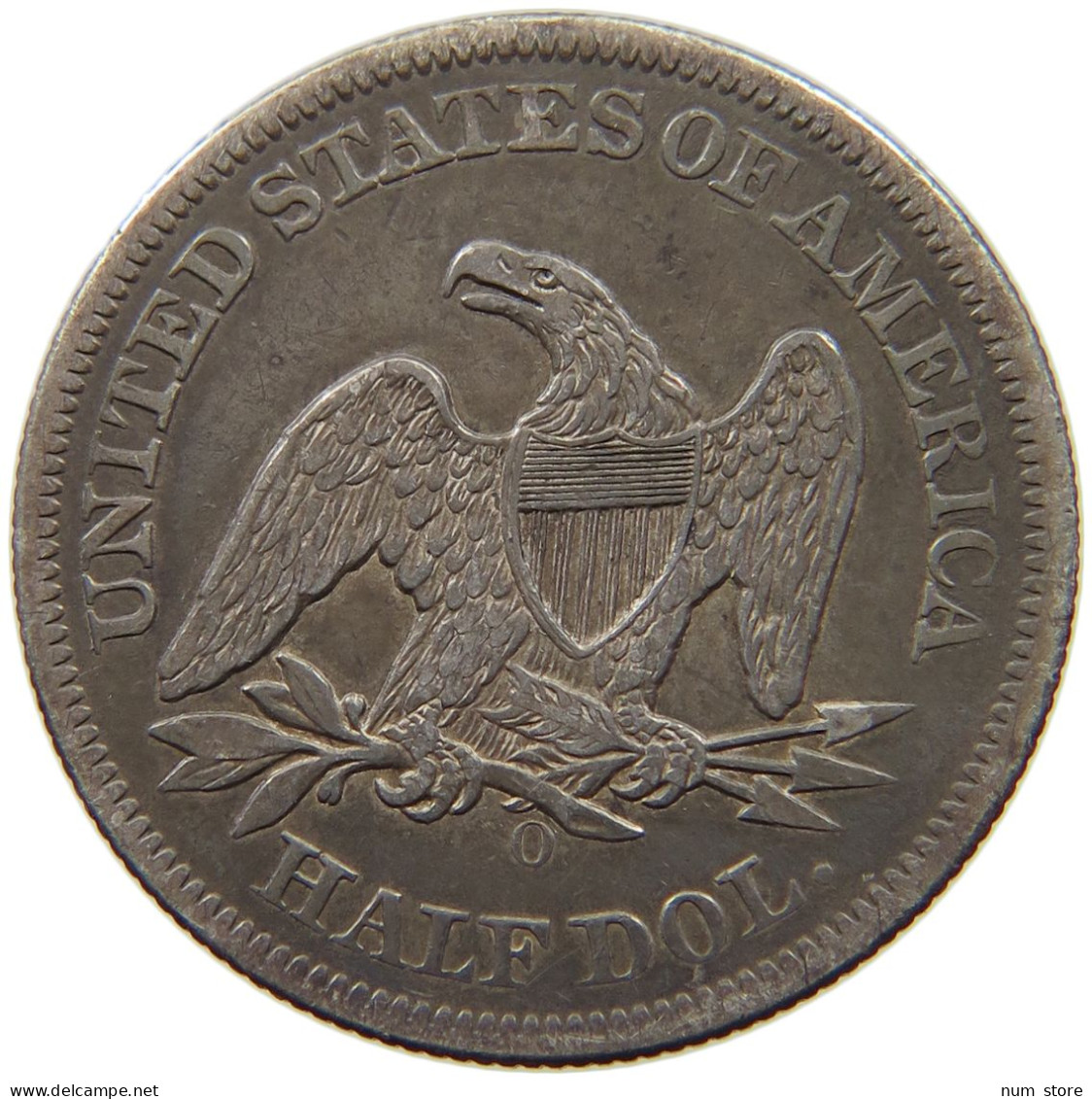 USA HALF (1/2) DOLLAR 1859 O  #MA 009586 - 1839-1891: Seated Liberty (Libertà Seduta)