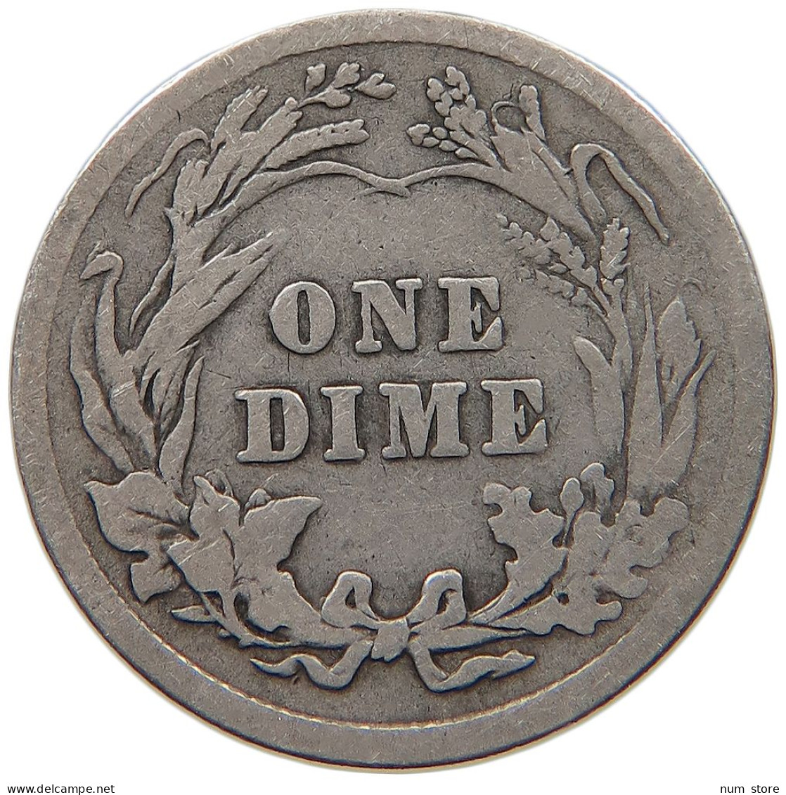 USA DIME 1911 BARBER #MA 068319 - 1892-1916: Barber