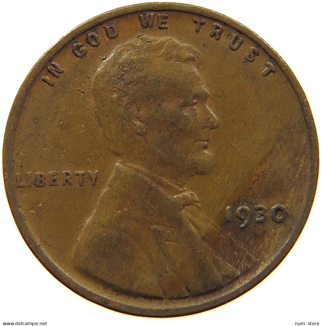 USA CENT 1930 LINCOLN WHEAT #MA 067865 - 1909-1958: Lincoln, Wheat Ears Reverse