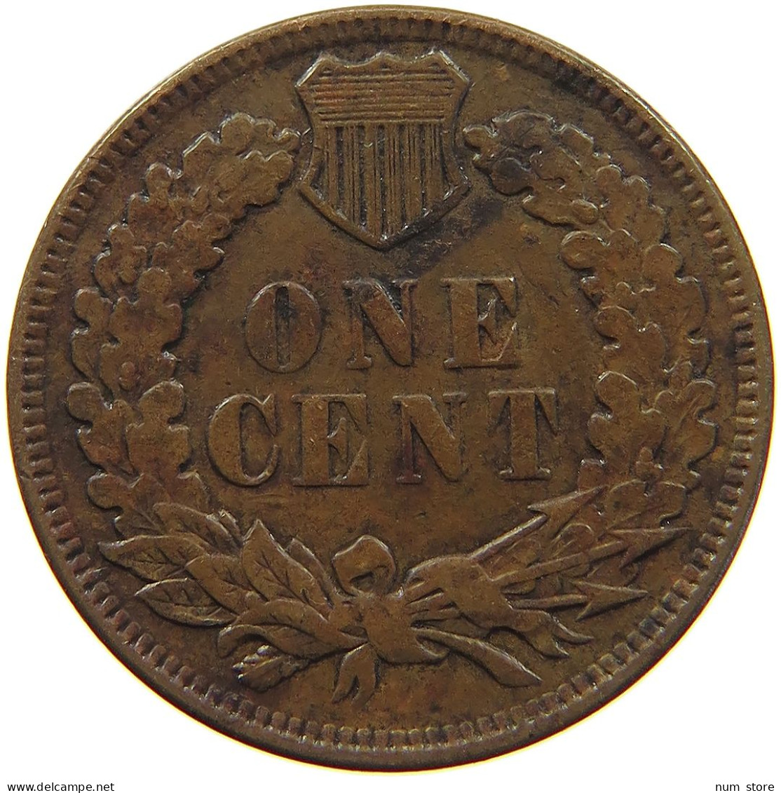 USA CENT 1907 INDIAN HEAD #MA 067855 - 1859-1909: Indian Head