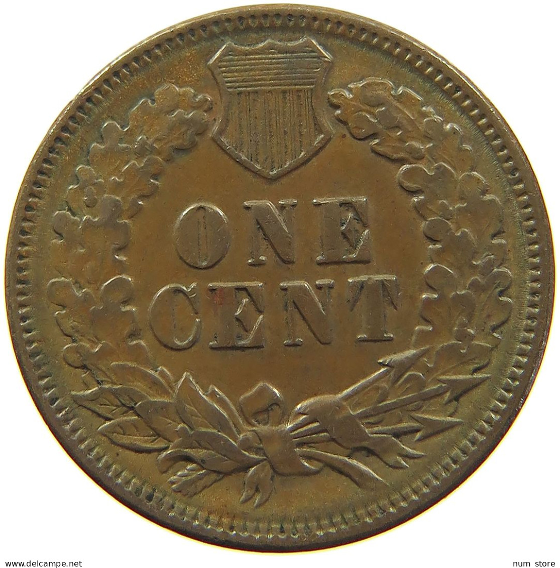 USA CENT 1887 INDIAN HEAD #MA 065148 - 1859-1909: Indian Head