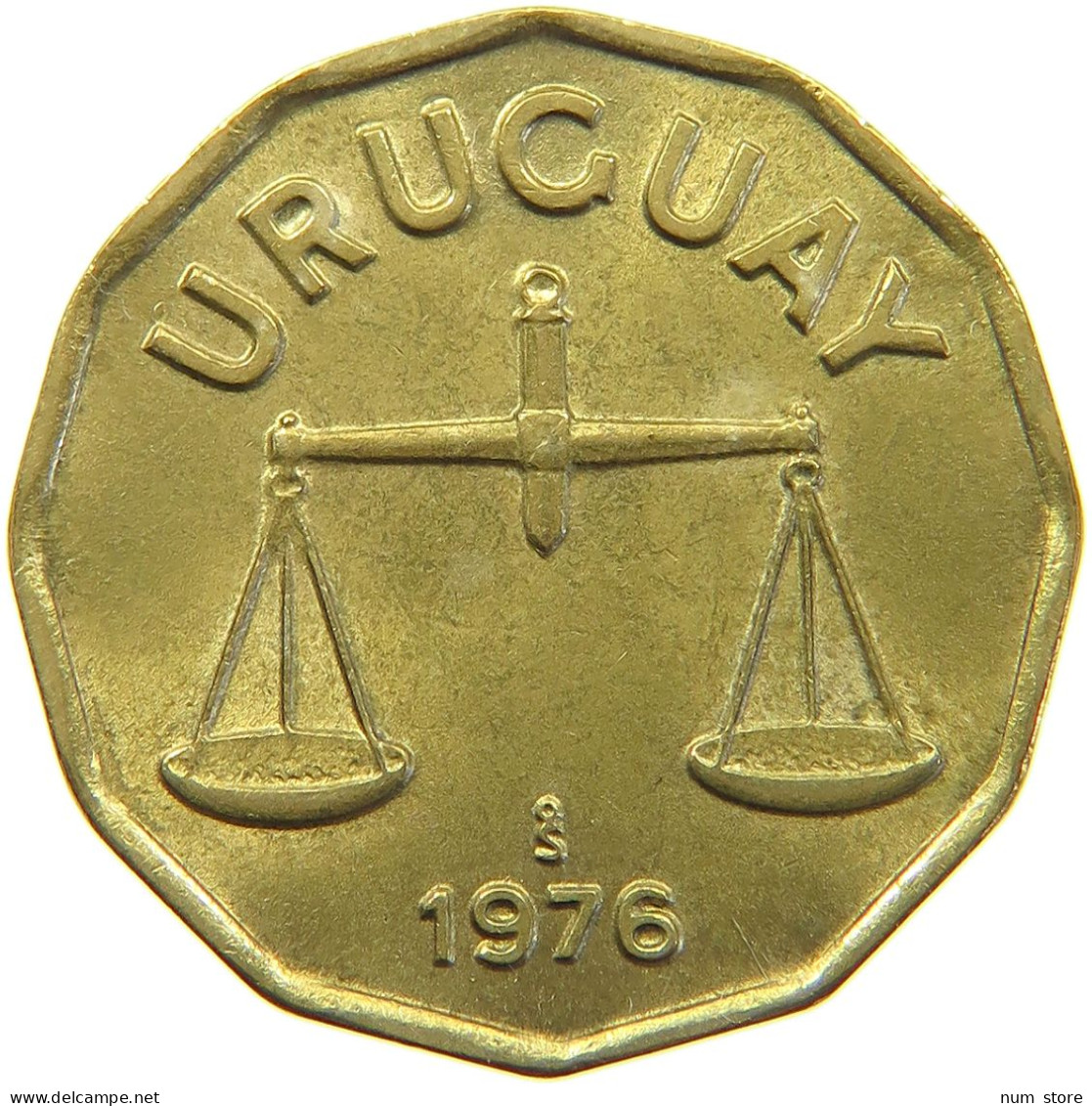 URUGUAY 50 CENTESIMOS 1976  #MA 067115 - Uruguay