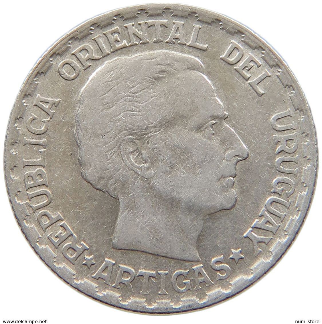 URUGUAY 50 CENTESIMOS 1943  #MA 025962 - Uruguay