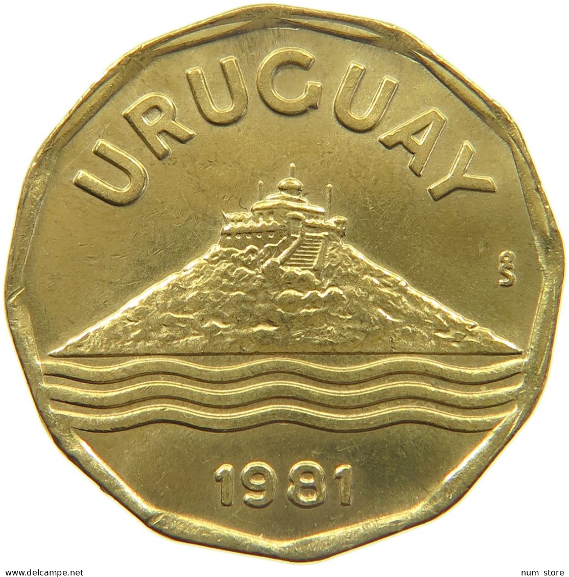 URUGUAY 20 CENTESIMOS 1981  #MA 025319 - Uruguay