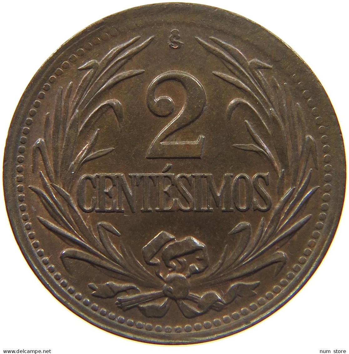 URUGUAY 2 CENTESIMOS 1951  #MA 025322 - Uruguay