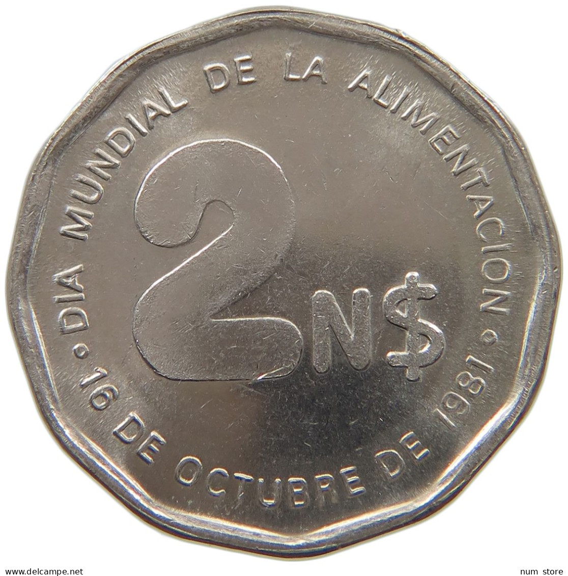 URUGUAY 2 PESOS 1981  #MA 025311 - Uruguay